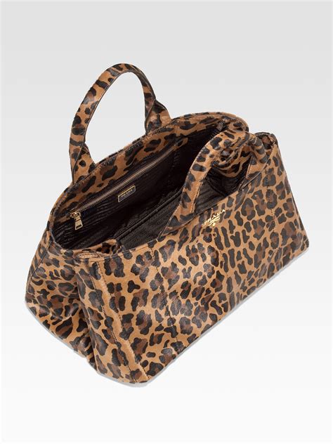 prada animal print tote|prada tote for sale.